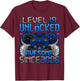 Level 19 Unlocked 19 Year Old Gifts Boys 19th Birthday Boy T-Shirt - T-Shirt | Maroon