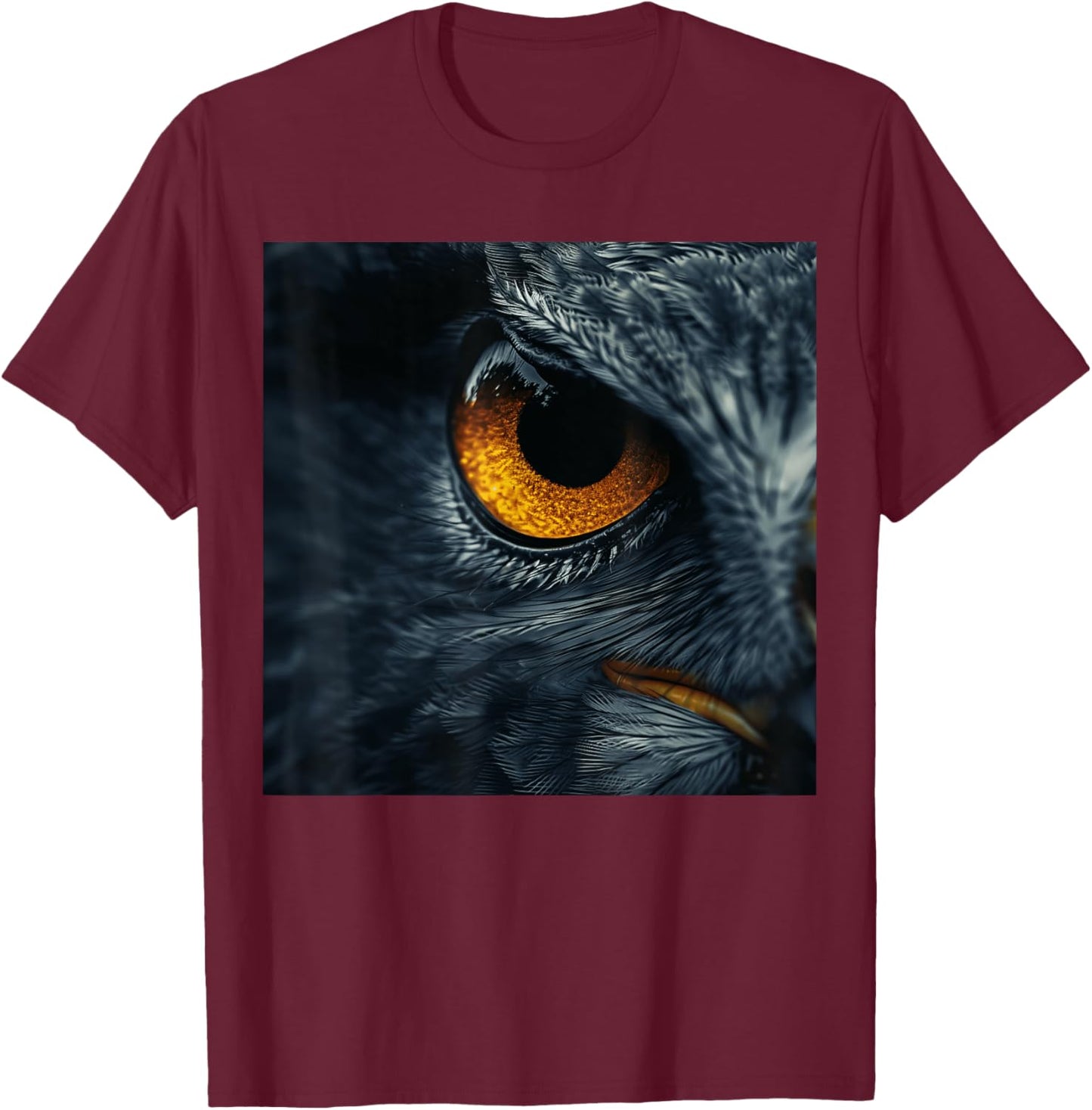 Hawk T-Shirt - T-Shirt | Maroon
