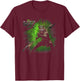 Diablo IV Vessel of Hatred Spiritborn Jaguar Fade Poster T-Shirt - T-Shirt | Maroon
