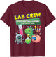 Lab Crew Lab Week 2026 Medical Laboratory Technician Team T-Shirt - T-Shirt | Maroon