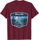 Black Hills National Forest South Dakota Nature Wildlife T-Shirt - T-Shirt | Maroon