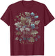 Hoa Hoa Hoa Hoa Hoa Trendy Emo Fall Season Leaves Trendy T-Shirt - T-Shirt | Maroon