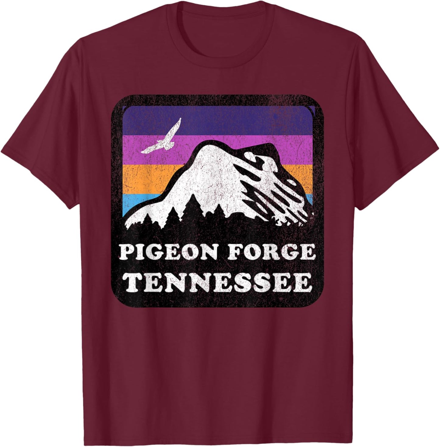 Pigeon Forge T-Shirt - T-Shirt | Maroon