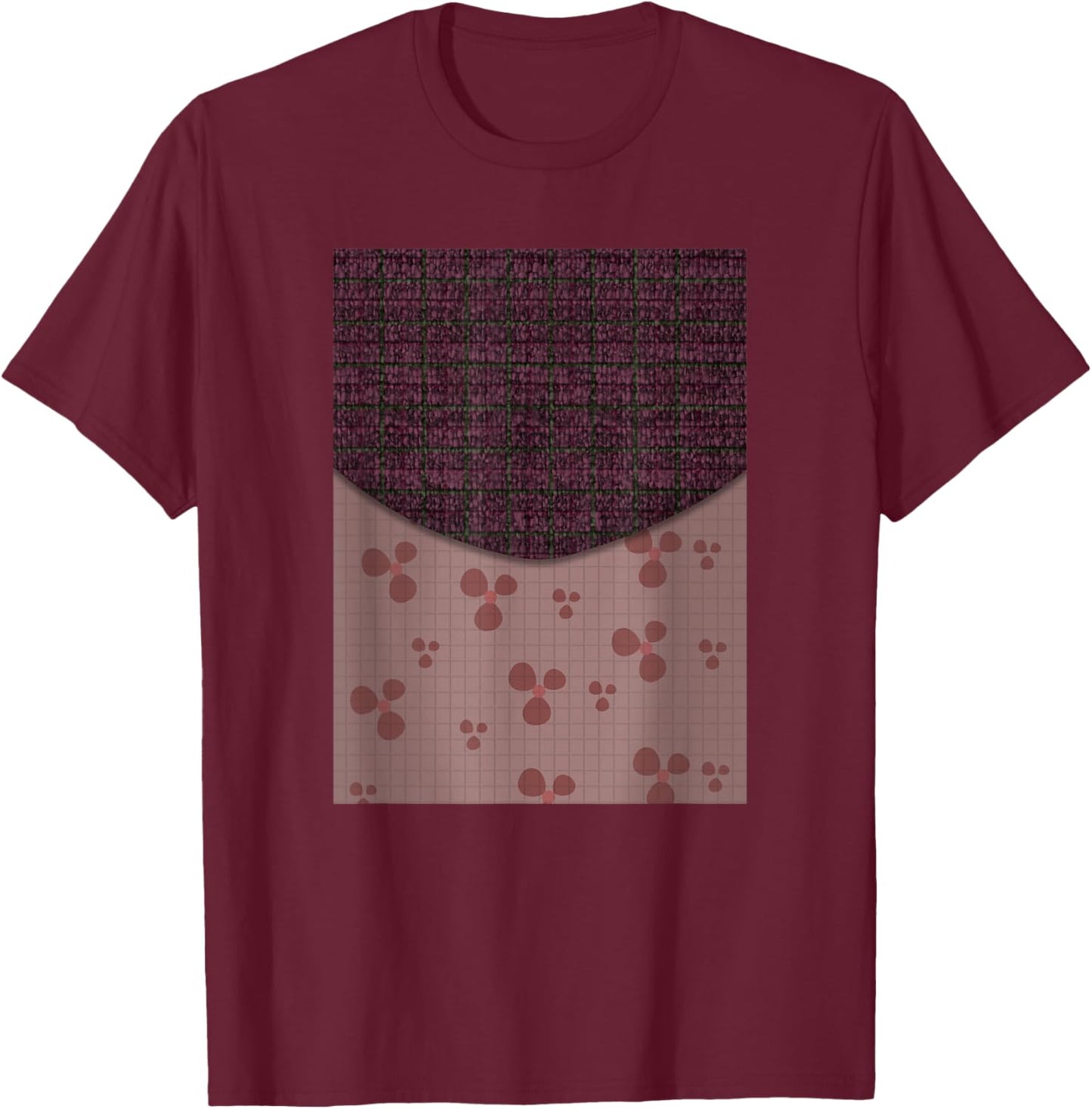 Nostalgia Easy Costume T-Shirt - T-Shirt | Maroon