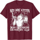 Not Now Kitten Daddy Increasing Shareholder Value T-Shirt - T-Shirt | Maroon
