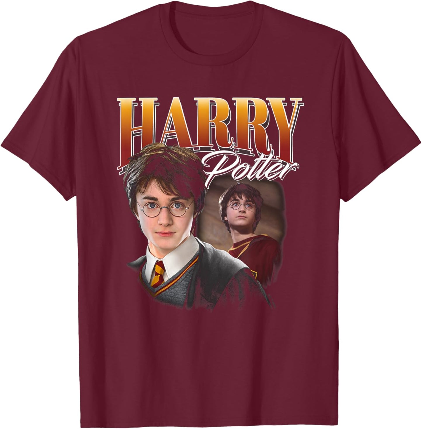 Harry Potter "The G.O.A.T" Homage T-Shirt - T-Shirt | Maroon