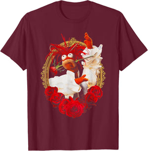 Disney The Muppets Pepe The King Prawn Spanish Dance T-Shirt - T-Shirt | Maroon