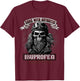 Funny Apparel for older Bikers Sons with Arthritis Ibuprofen Chapter Men's Black Small Short Sleeve T-Shirt - T-Shirt | Maroon