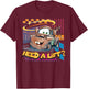 Disney and Pixar's Cars Mater Tow Truck Need a Lift? Art T-Shirt - T-Shirt | Maroon