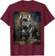 French Bulldog Dog Design for Dog Lover T-Shirt - T-Shirt | Maroon
