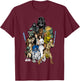 Star Wars - Character Collage T-Shirt - T-Shirt | Maroon