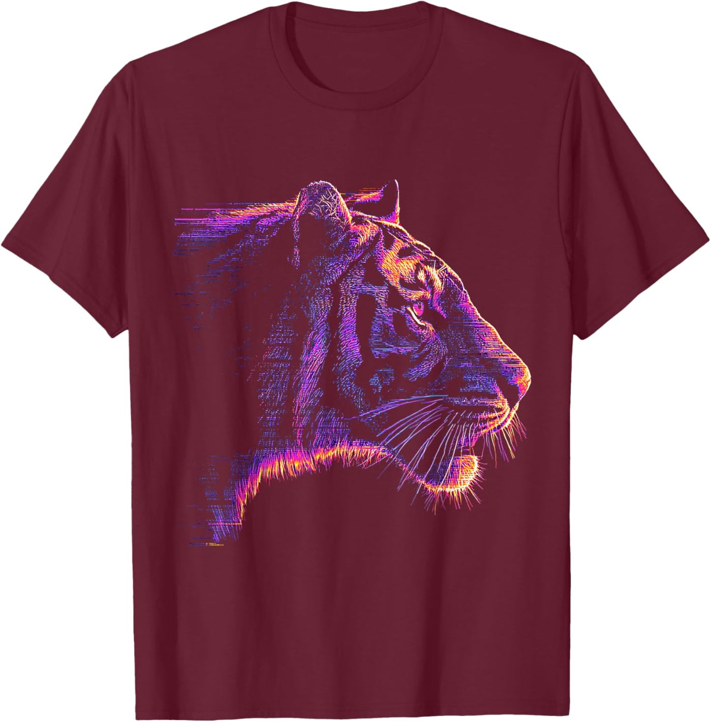 Tiger T-Shirt - T-Shirt | Maroon