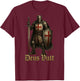 Epischer christlicher Ritter – Tempelritter – Deus Vult T-Shirt - T-Shirt | Maroon