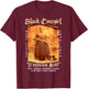 Stagecoach Mary Black Cowgirl African American Cowboy T-Shirt - T-Shirt | Maroon