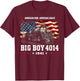 Big Boy 4014 Vintage Steam Locomotive Railroad Train Engine T-Shirt - T-Shirt | Maroon