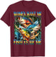 Vintage Women Want Me Fish Bass Fear Me Funny Fishing Men T-Shirt - T-Shirt | Maroon
