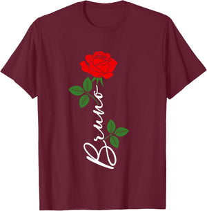Vintage Bruno Retro Classic Gifts Women Kids T-Shirt - T-Shirt | Maroon