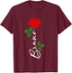 Vintage Bruno Retro Classic Gifts Women Kids T-Shirt - T-Shirt | Maroon