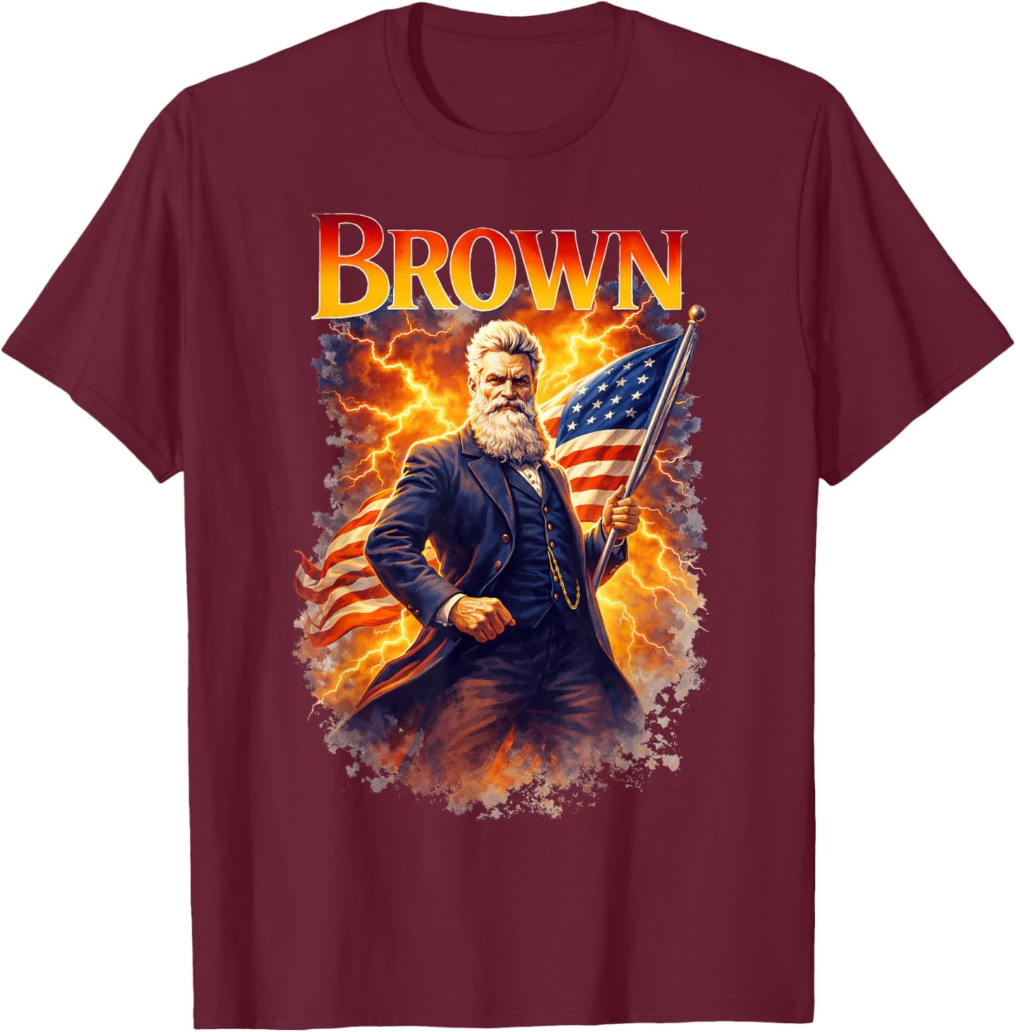 John Brown T-Shirt - T-Shirt | Maroon