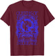 Official Queens of The Stone Age Illustrated T-Shirt - T-Shirt | Maroon