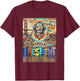 Old Hippies for Kamala 2024 Peace & Love Campaign T-Shirt - T-Shirt | Maroon
