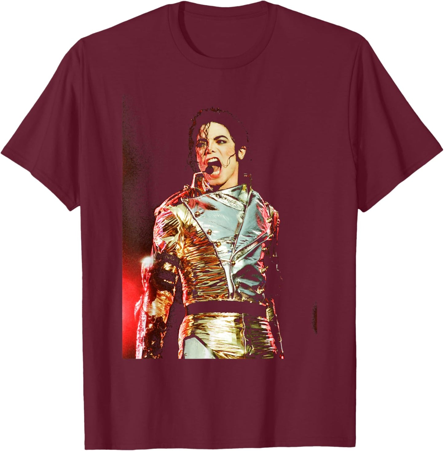 Pop-Superstar Live History Welttournee der 80er, Sheffield 1997 T-Shirt - T-Shirt | Maroon