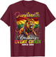 Breaking Every Chain Since 1865 Women Men Juneteenth Freedom T-Shirt - T-Shirt | Maroon