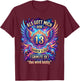 Als Gott Mich vor 13 Jahren Schuf grinste er das Wird lustig T-Shirt - T-Shirt | Maroon