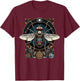 Cicada Insect Bug Vintage Entomology T-Shirt - T-Shirt | Maroon