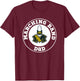 Monroe Hornets Band Boosters Marching Band Dad Solid T-Shirt - T-Shirt | Maroon