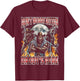 Ne t'inquiète Pas, Le Papa du Chaton est là T-Shirt - T-Shirt | Maroon
