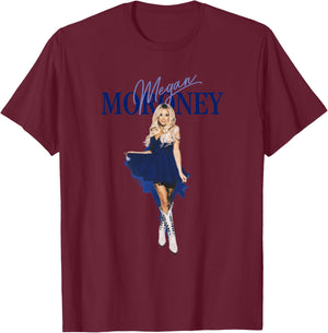 Megan Moroney Am I Okay Dress T-Shirt - T-Shirt | Maroon