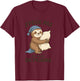 Je Peux Pas I am in Pyjamas Funny Funny T-Shirt - T-Shirt | Maroon