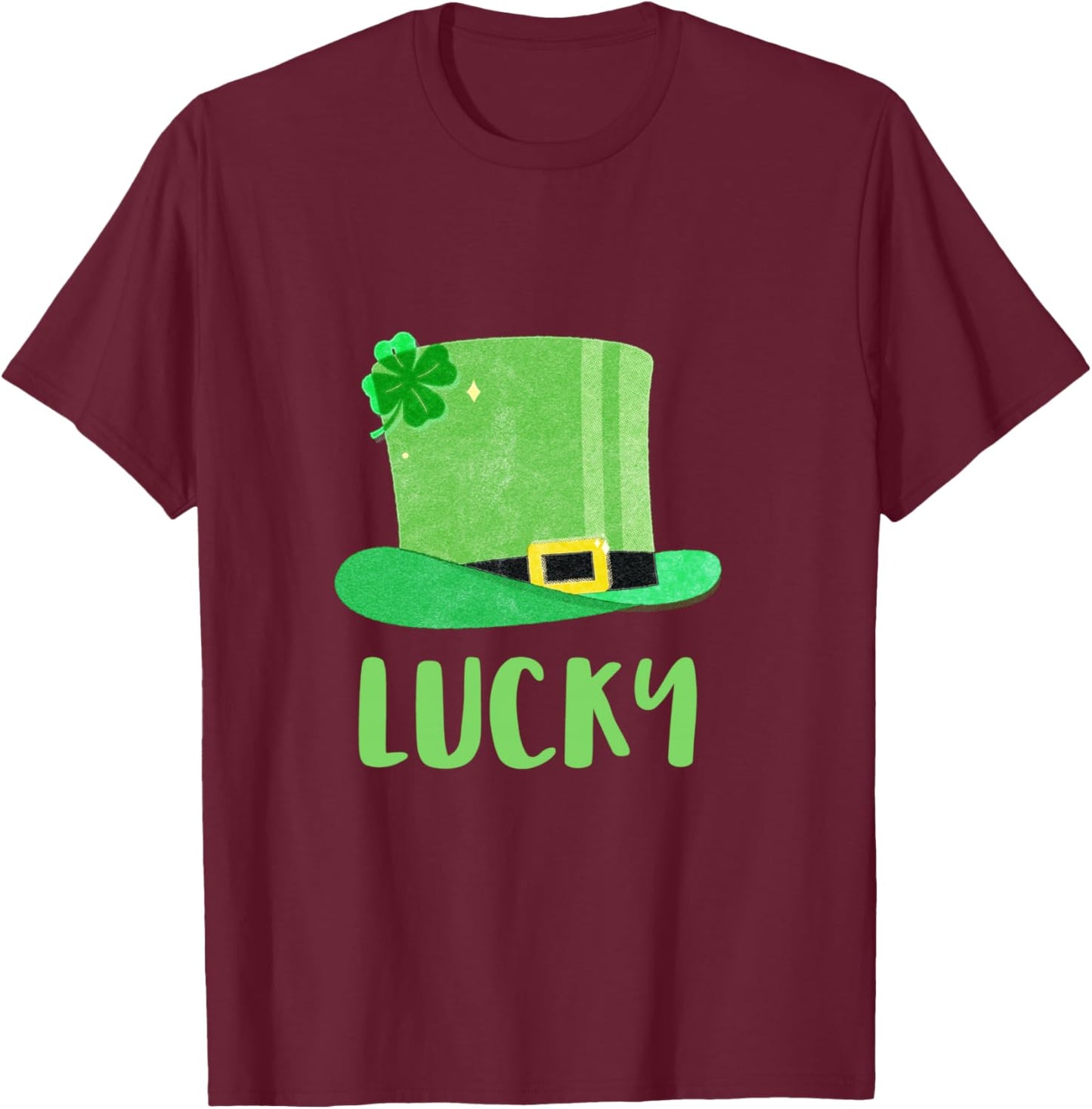 Men's St. Patrick's Day Shirts T-Shirt - T-Shirt | Maroon