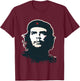 Che Guevara Chemise Revolution Rebel Cuba Hero Guérilla Manche Longue T-Shirt - T-Shirt | Maroon
