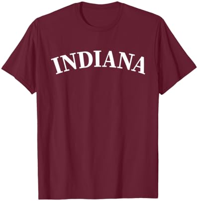 Indiana - Throwback Design - Classic T-Shirt - T-Shirt | Maroon