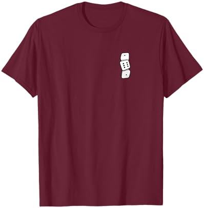 161 Würfel AFA T-Shirt - T-Shirt | Maroon