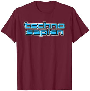 Techno Music T Shirt I Love Hard Dark Acid Techno T-Shirt - T-Shirt | Maroon