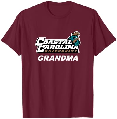 Coastal Carolina University CCU Grandma T-Shirt - T-Shirt | Maroon