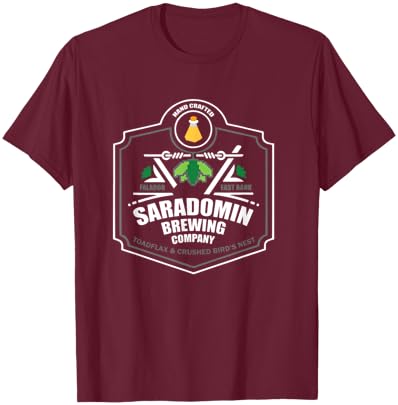 Saradomin Brewing Company T-Shirt - T-Shirt | Maroon