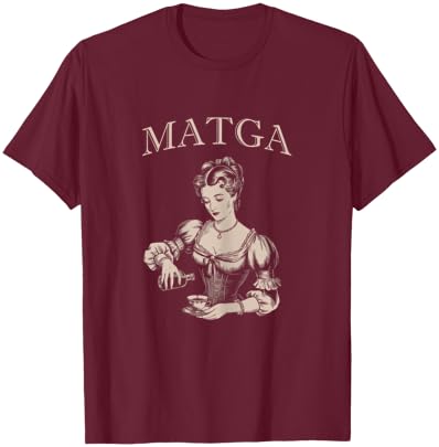 Vintage MATGA Make Aqua Tofana Great Again Funny Feminist T-Shirt - T-Shirt | Maroon