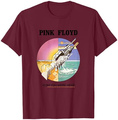 Pink Floyd Wish You were Here Classic Album T-Shirt - T-Shirt | Maroon