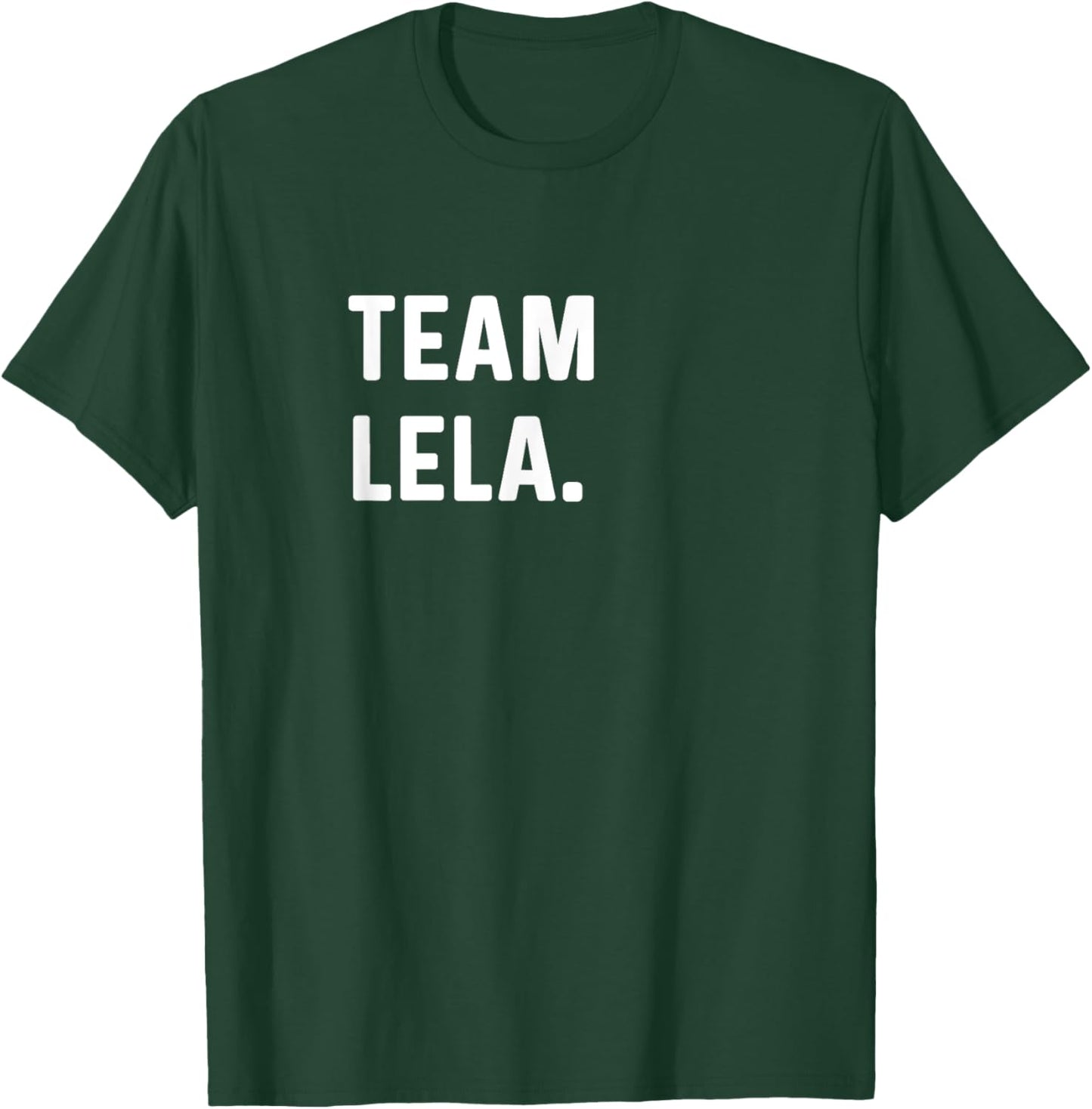 Team Lela - Name T-Shirt - T-Shirt | Forest