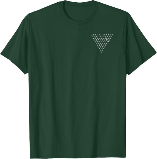 Abracadabra Ancient Magical Word Talisman Incantation T-Shirt - T-Shirt | Forest