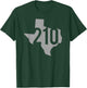210 Area Code, San Antonio, Texas T-Shirt - T-Shirt | Forest
