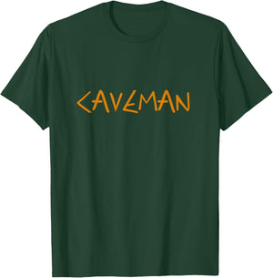 Caveman Halloween Party Costume Cave Rescue Caving T-Shirt - T-Shirt | Forest