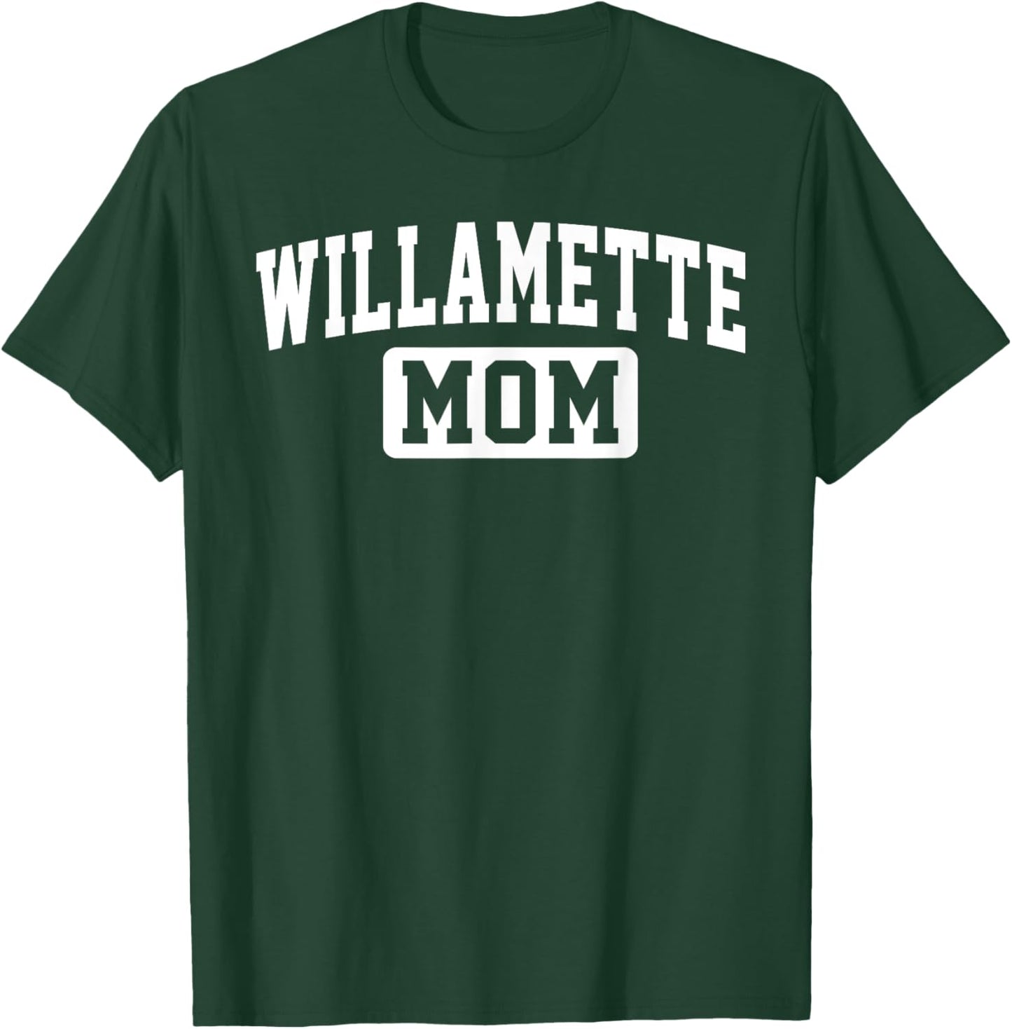 Willamette University Mom Mother Arch Vintage Family Women T-Shirt - T-Shirt | Forest