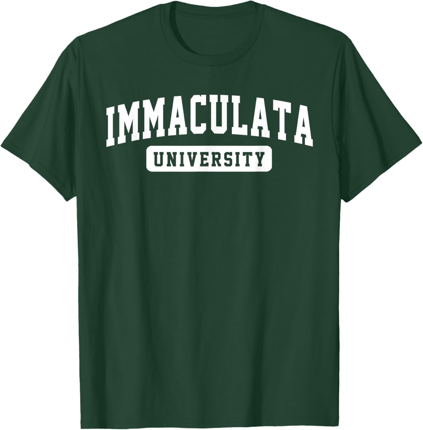 Immaculata University Arch Vintage Classic Design Gifts Men T-Shirt - T-Shirt | Forest