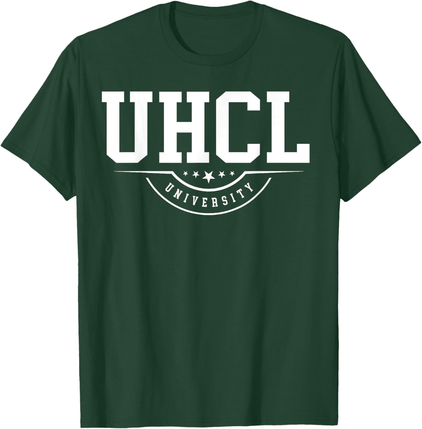 UHCL University Arch Vintage Classic Design Gifts Men Women T-Shirt - T-Shirt | Forest