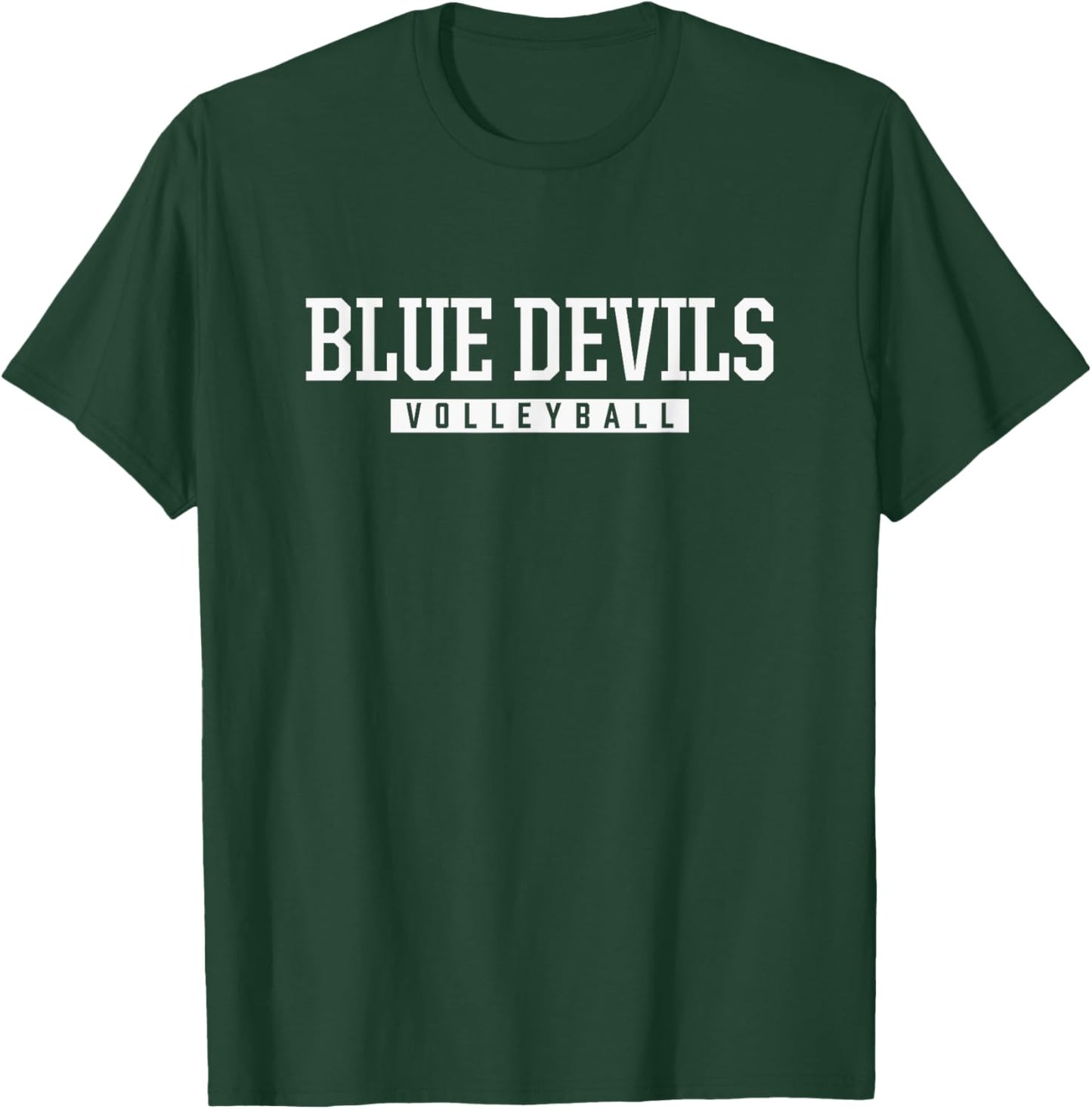Clay Blue Devils Volleyball HS T-Shirt - T-Shirt | Forest